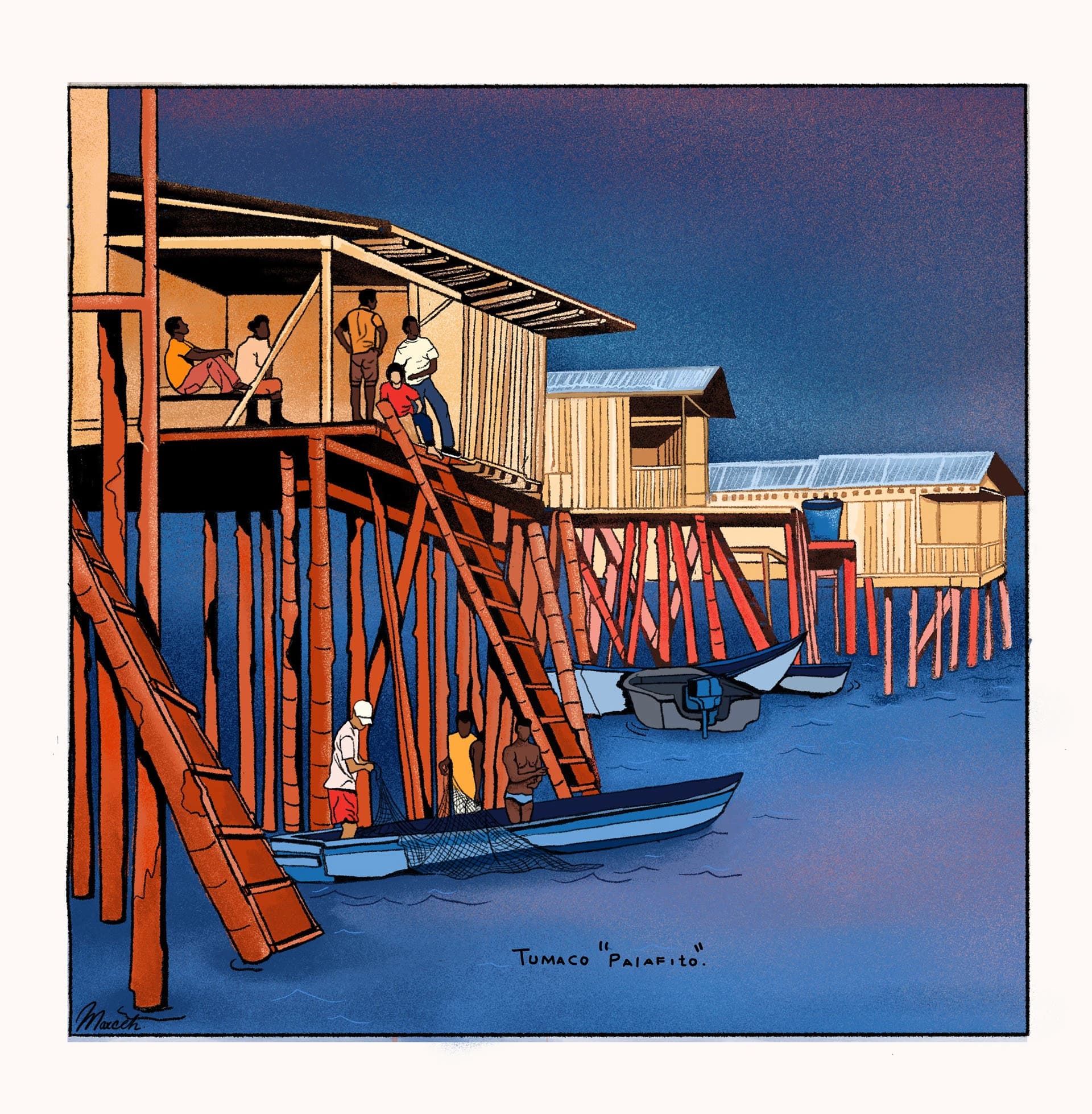Arquitectura flotante: Tumaco desde la memoria, imagen 1