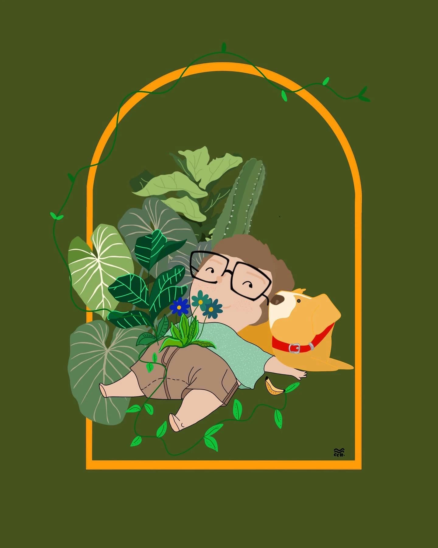 Mis plantas y banana., imagen 3