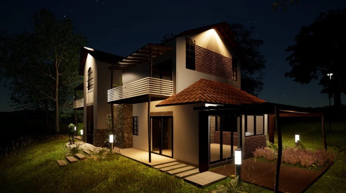 Diseño Fachadas Vivienda Campestre Marinilla, imagen 1