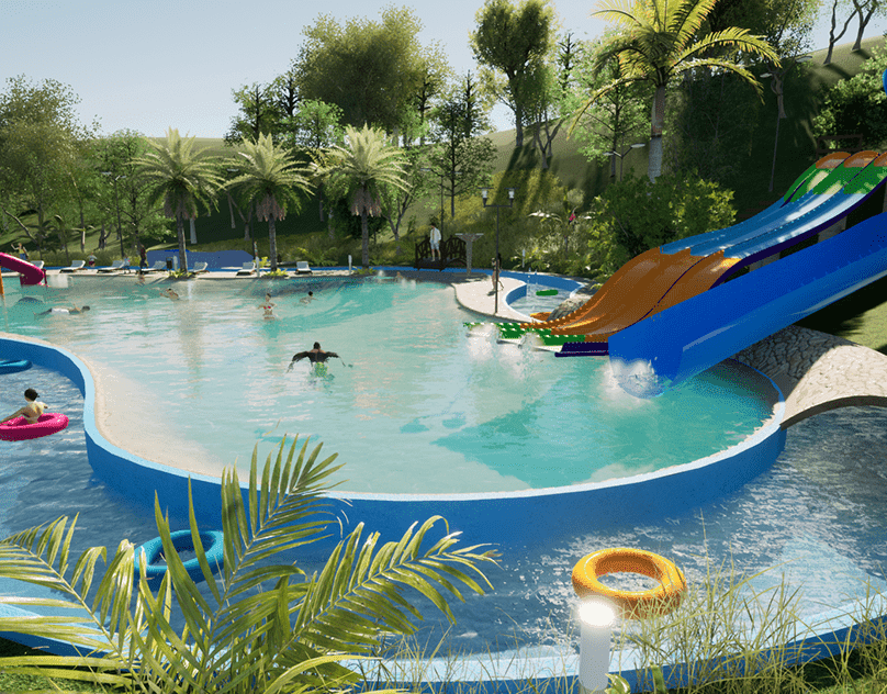 Parque Acuático Render