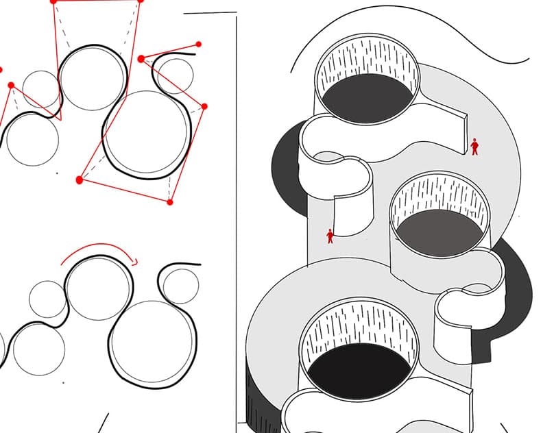 Conceptualización de forma arquitectónica