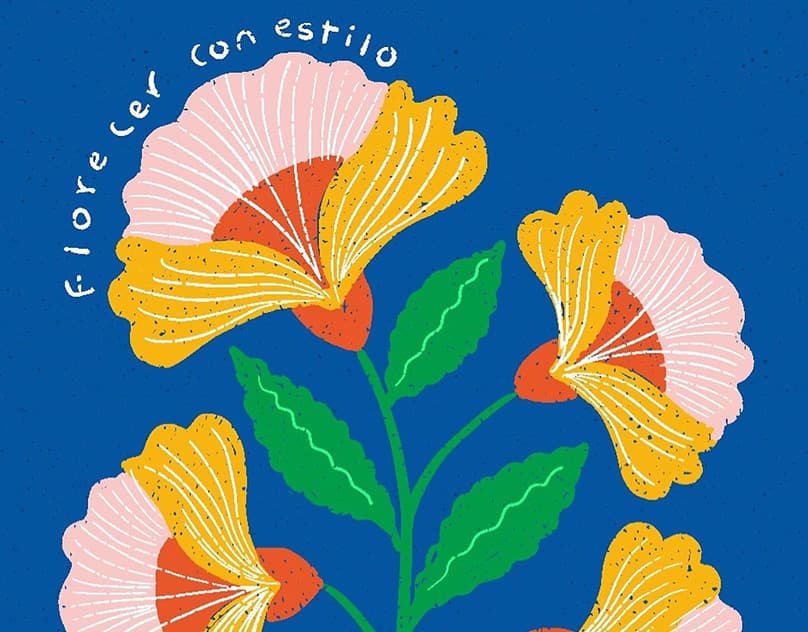 Postales de flores