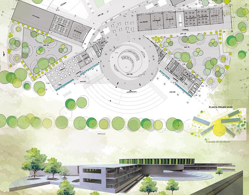 Lamina Arquitectonica 2 Proyecto la Ceja