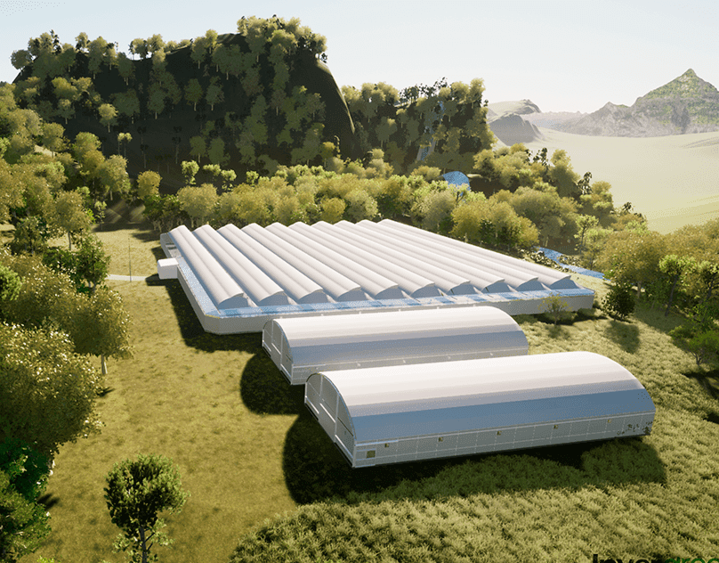 Proyecto invernaderos de cannabis