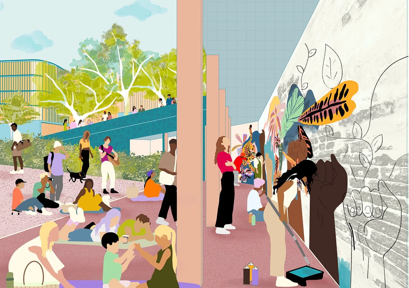 Visual storytelling urbano: Proyecto AEU ARQUITECTOS, imagen 6