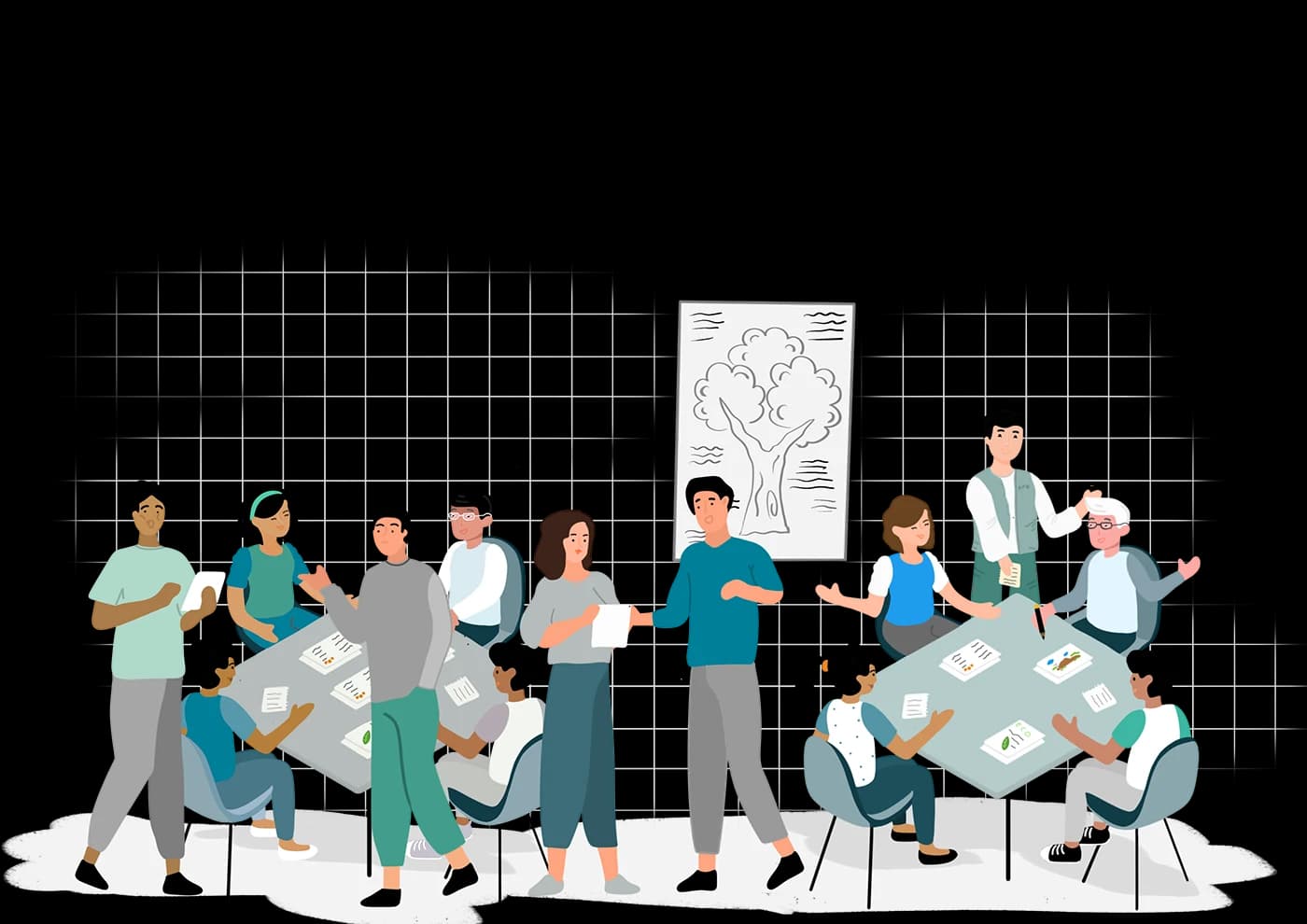 Reciclar, educar y habitar: Proyecto urbano ilustrado, imagen 1