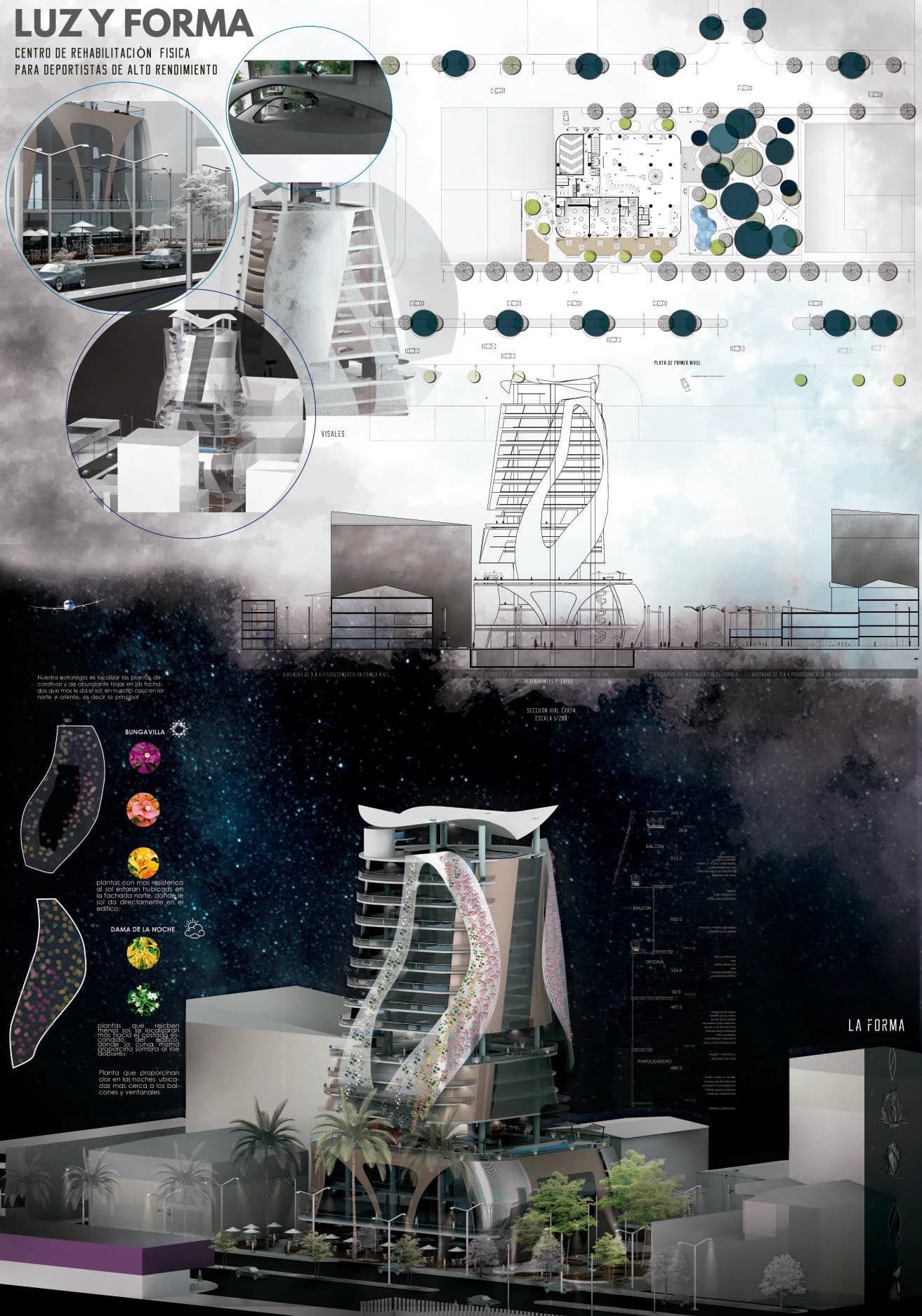 Lamina Arquitectonica Proyecto Hotel & C.R.D, imagen 1