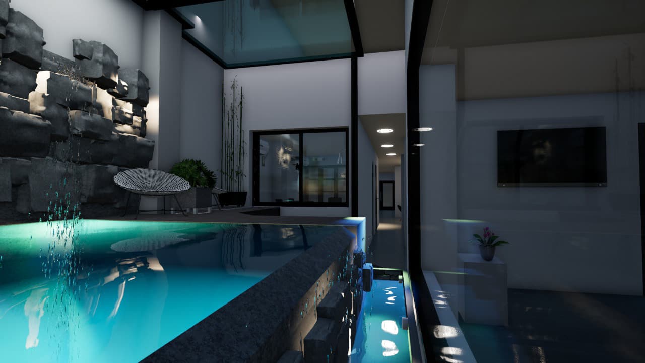 Casa de negocios con piscina, imagen 1
