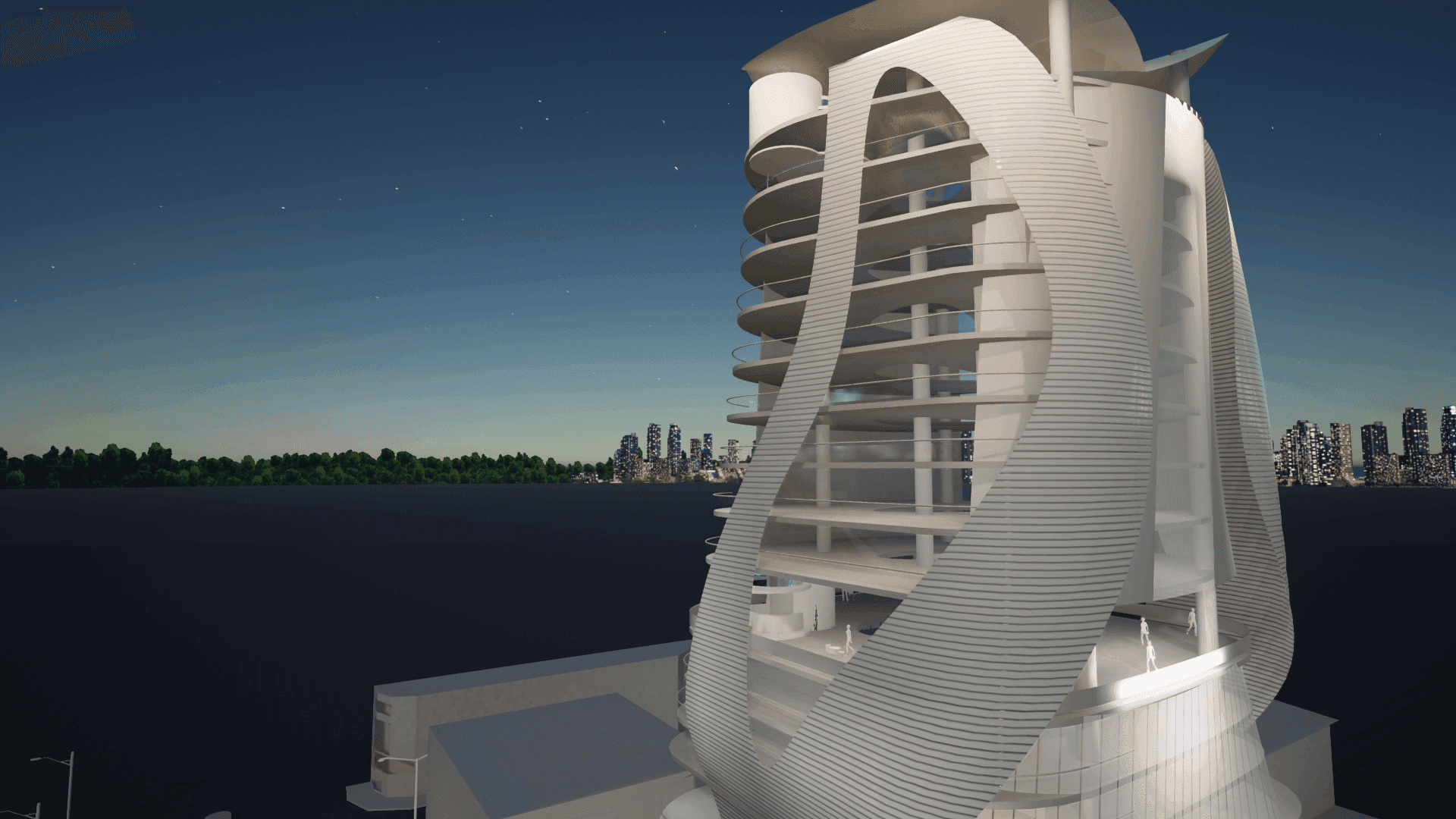 Render Proyecto Hotel & Centro R. Deportiva, imagen 5