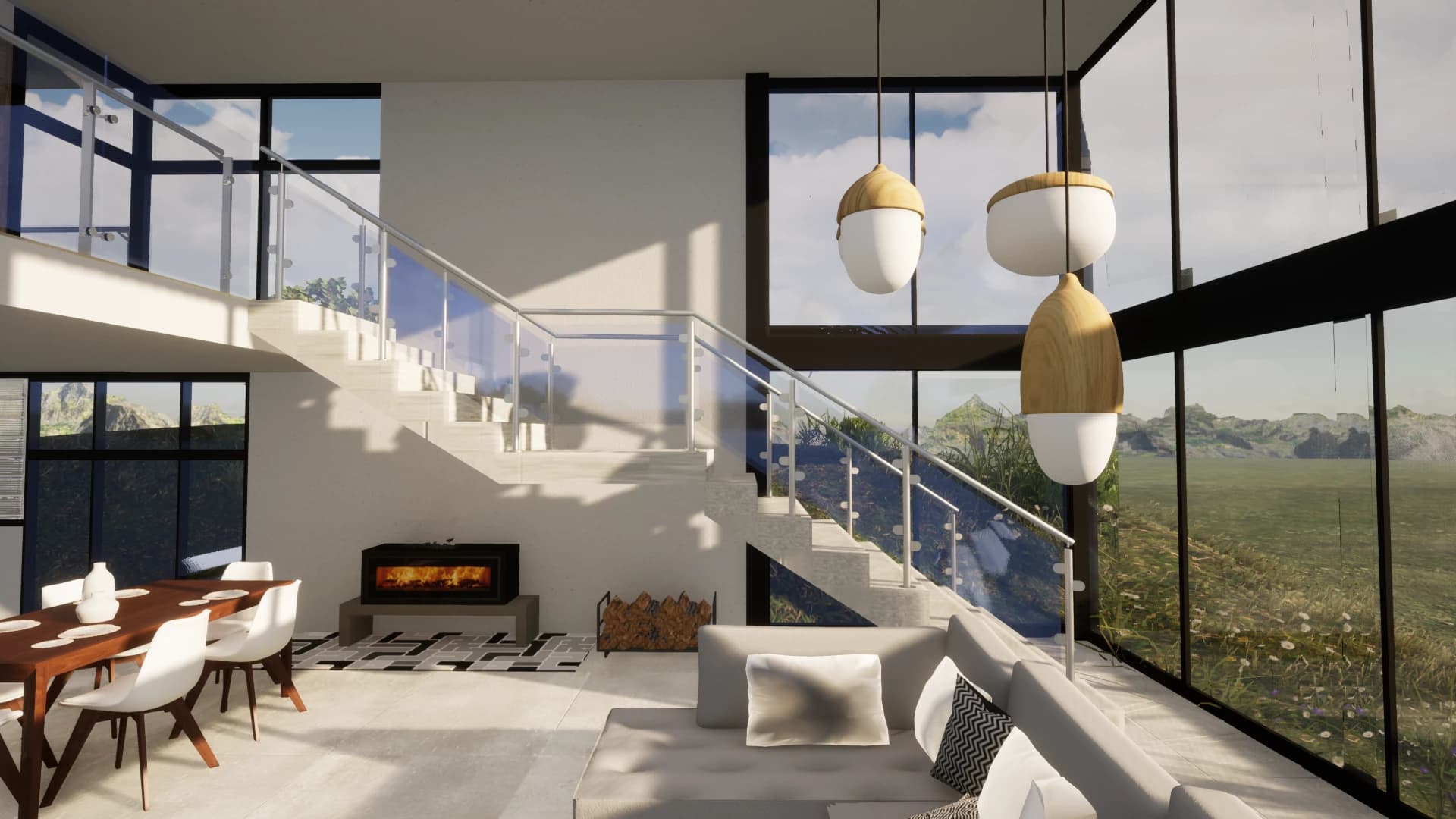 Interior Casa Campestre de Lujo, imagen 1