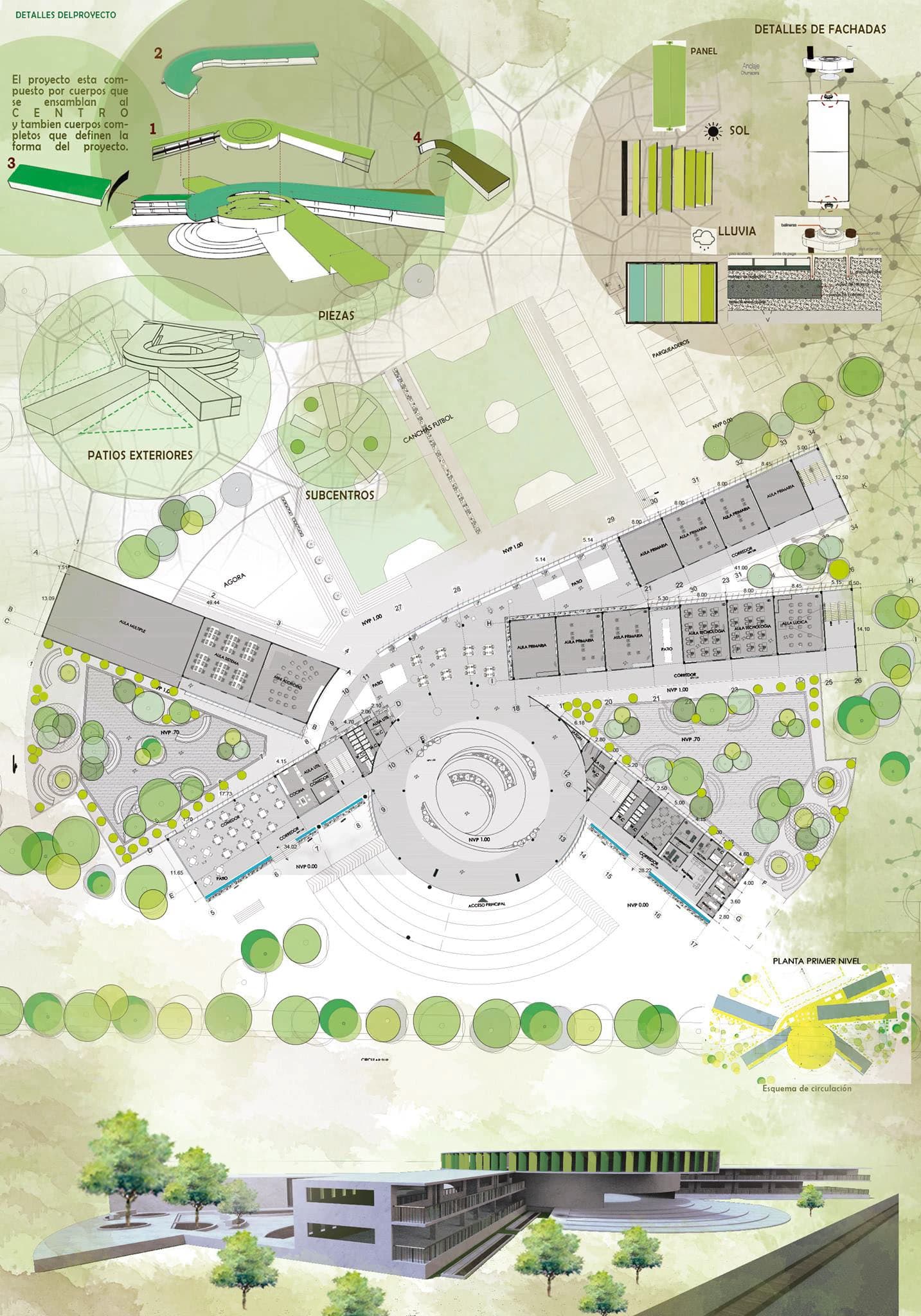 Lamina Arquitectonica 2 Proyecto la Ceja, imagen 1
