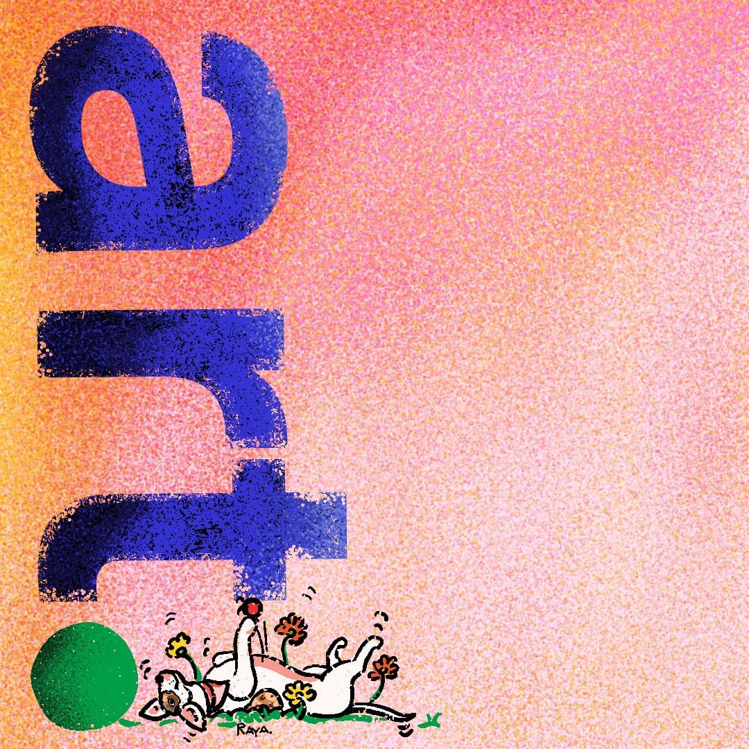 Postal estilo Riso-grafía, imagen 1