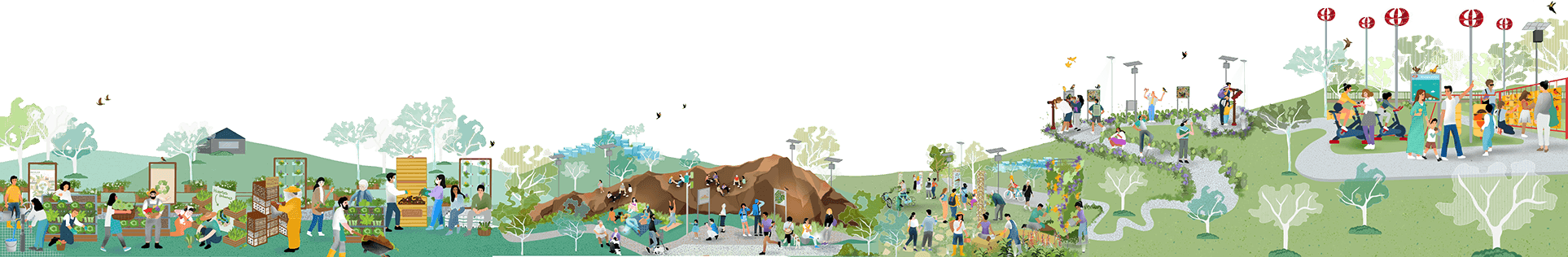 Reciclar, educar y habitar: Proyecto urbano ilustrado, imagen 5
